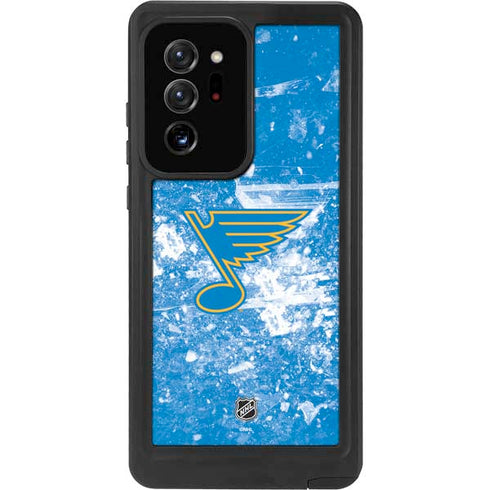 NHL St. Louis Blues Iced Galaxy Note20 Ultra 5G Waterproof Case